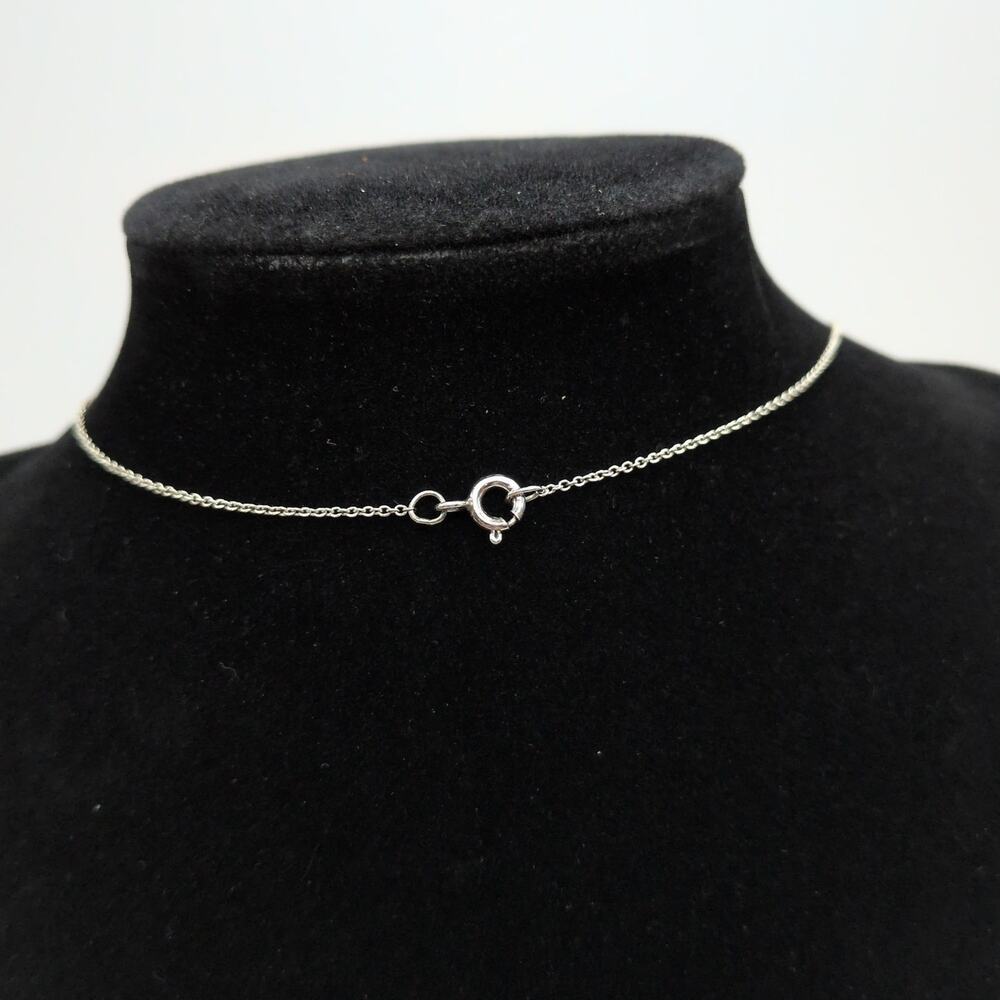 Barbie Levy Sterling Silver 925 Barb-Wire Geometric Art Colorful Glass Necklace - Picture 6 of 7